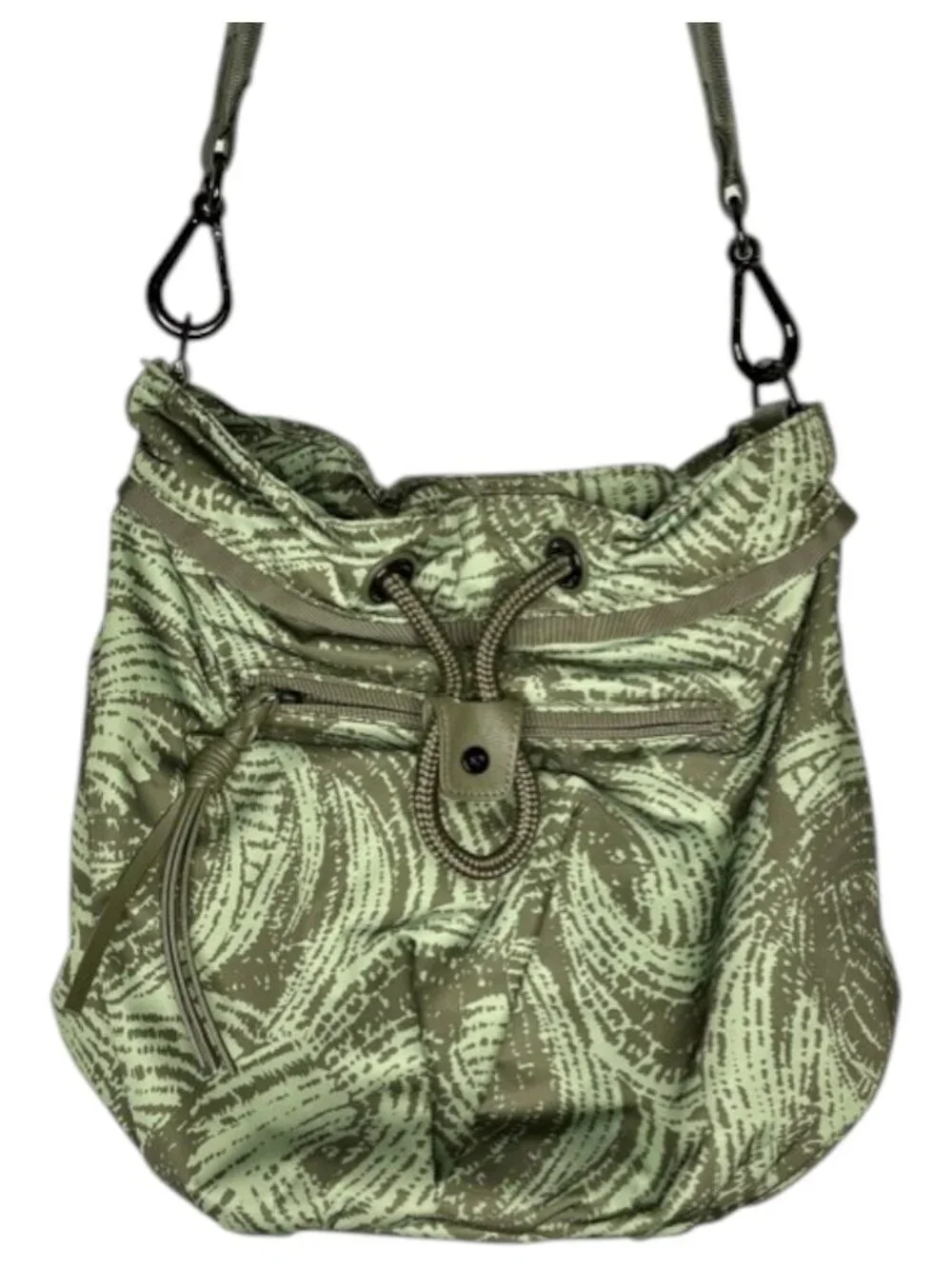 Lululemon Athletica Wanderlust Travel/Festival Bag - Olive/Gray - 9